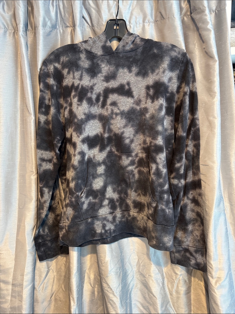 Monrow Gray Tie-Dye  Hoodie size medium